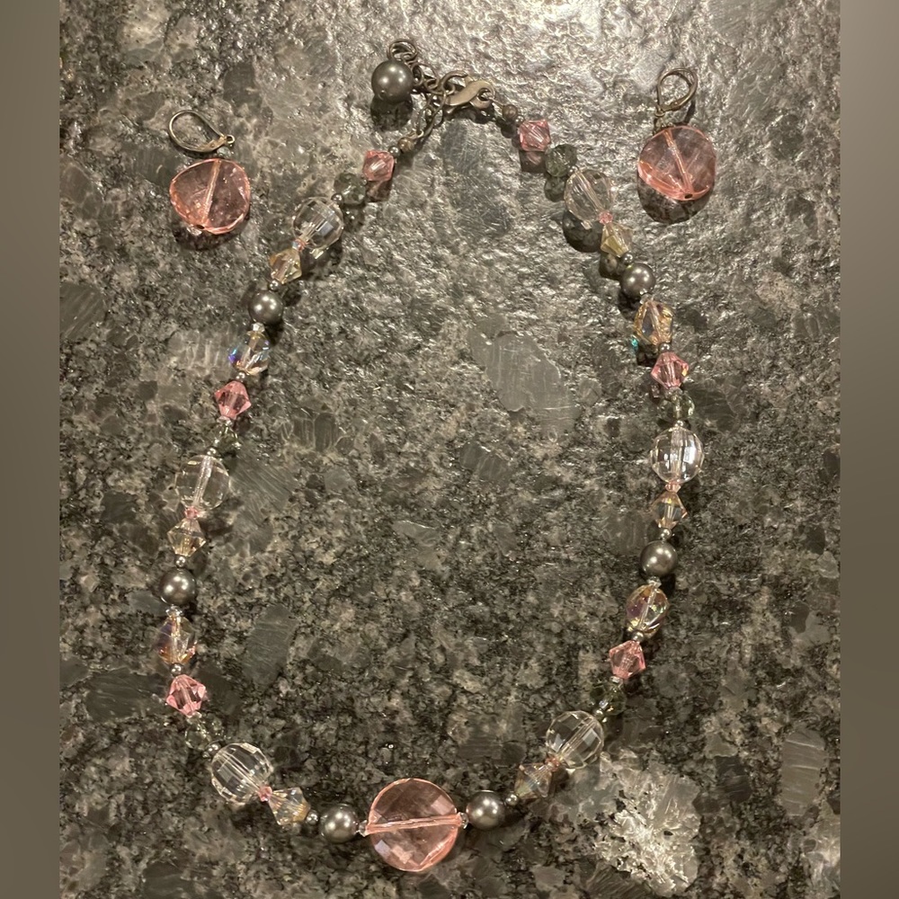 Emily Ray earring and necklace set